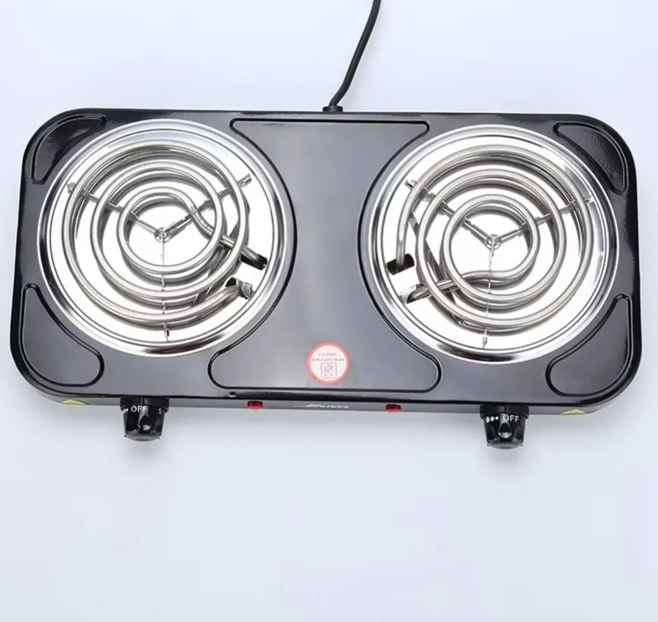 Fogão elétrico portátil 2 bocas 