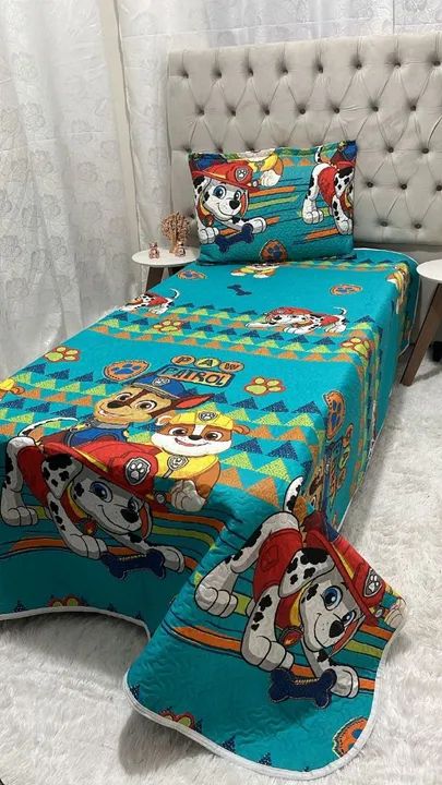 COBRE LEITO INFANTIL PERSONAGENS  - Foto 3