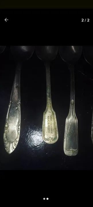 Jogo de Colheres de Chá antigas - Foto 2