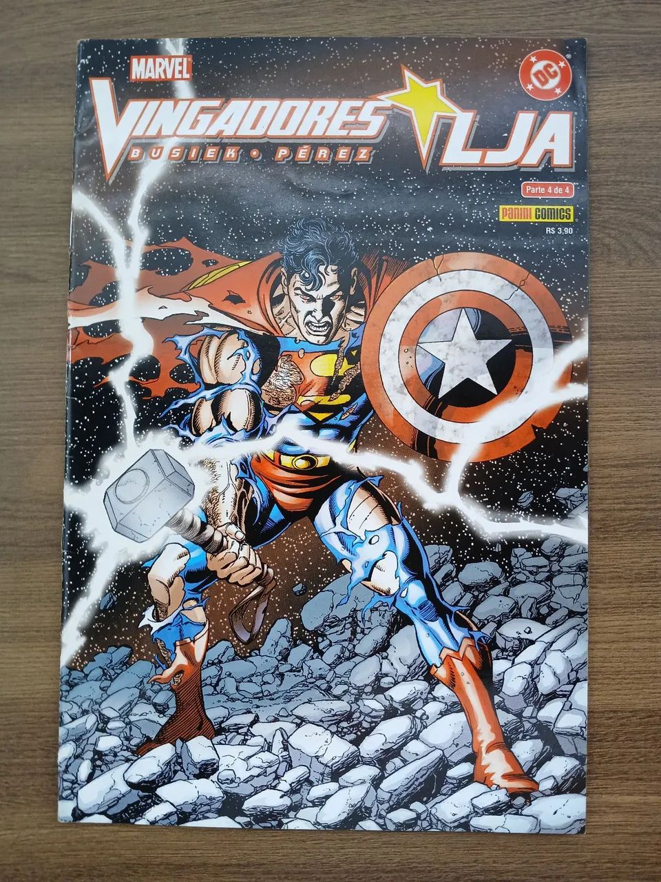 LJA Vingadores - completo do 1 ao 4 - Panini Comics - Foto 4