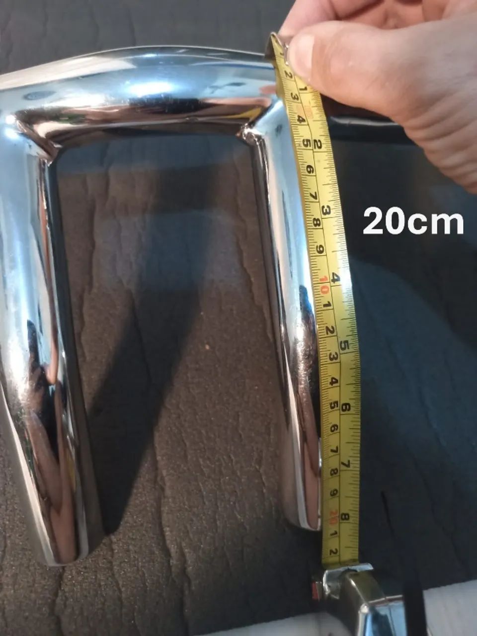 Guidão V-BAR Cromado (1pol./27mm) COMPLETO - Foto 3