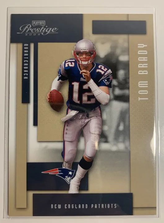 4 Cards Tom Brady Jogador Histórico de Coleções Diferenciadas NFL Colecionador - Foto 4