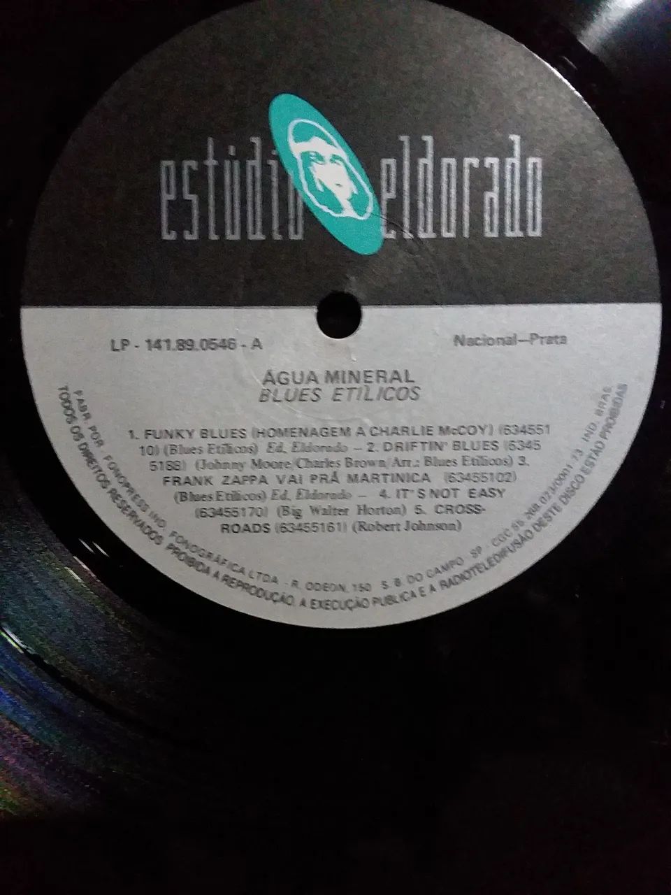 LP/Disco de vinil - Blues Etílicos - Água Mineral - Foto 3