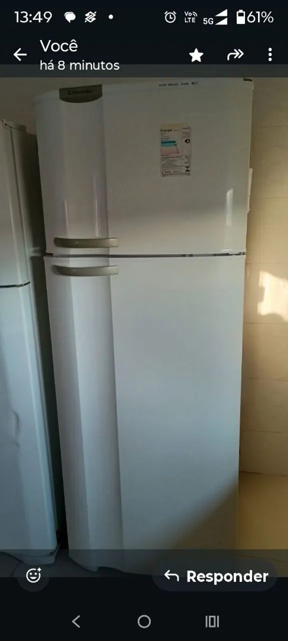 Geladeira Eletrolux duplex 462 litros 