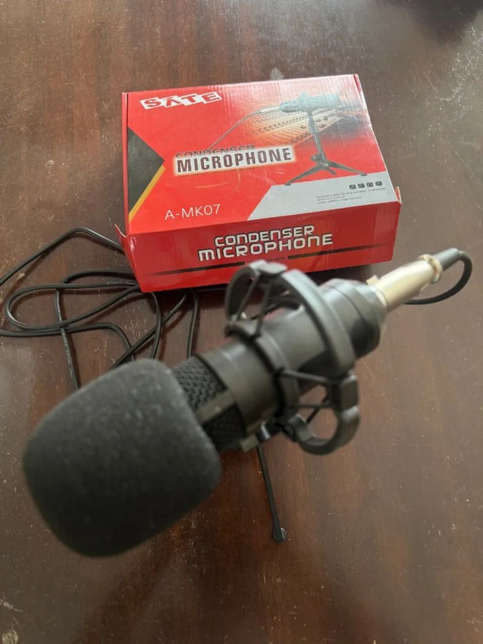 Microfone Condensador Satellite A-MK07  - Foto 3