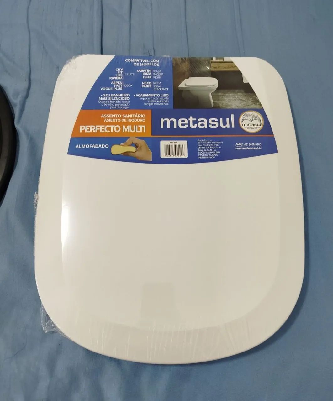Assento Sanitário Perfecto Multi - Metasul