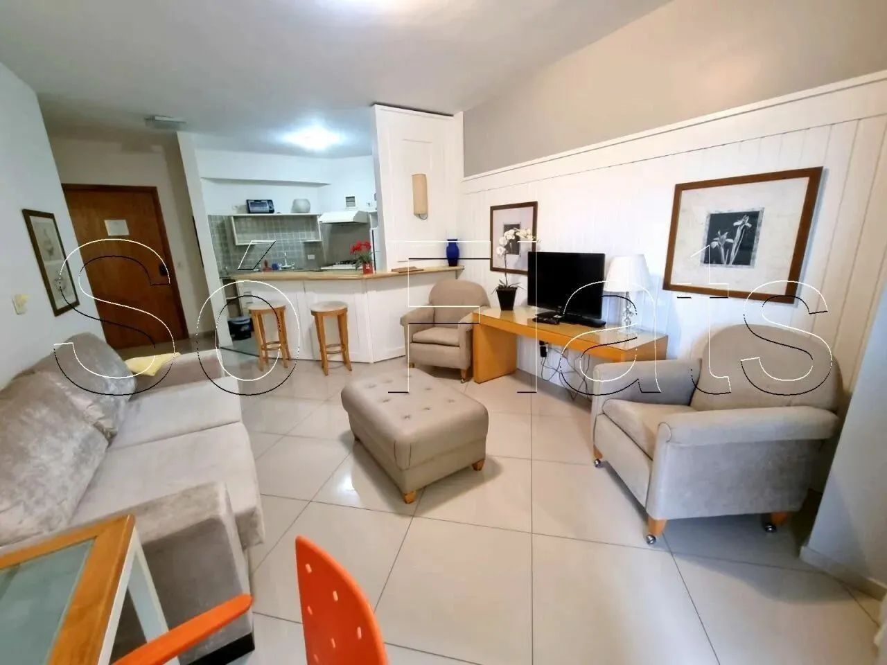 Flat para locação no centro comercial de Alphaville próximo ao Shopping Alpha e Al. Rio Ne - Foto 2