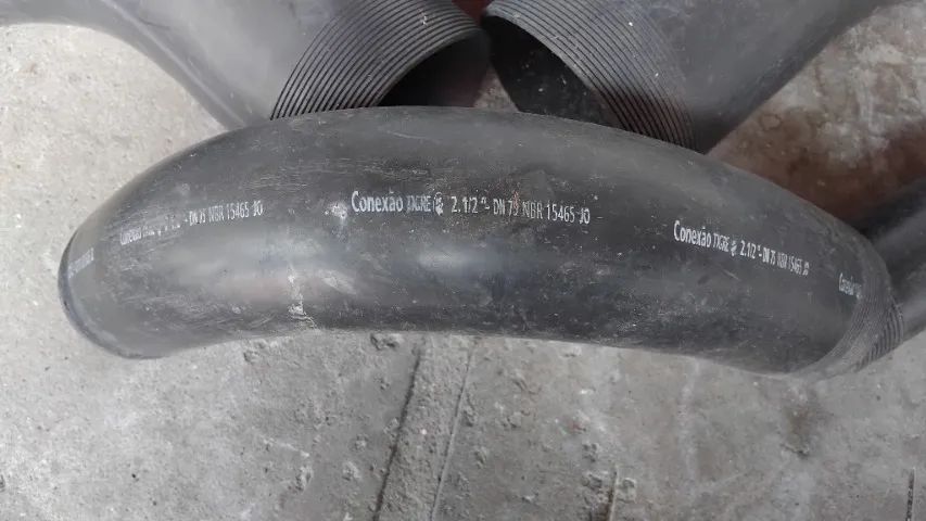 Dezenas de Conexoes PVC para Eletroduto de 4" Polegadas - Foto 5