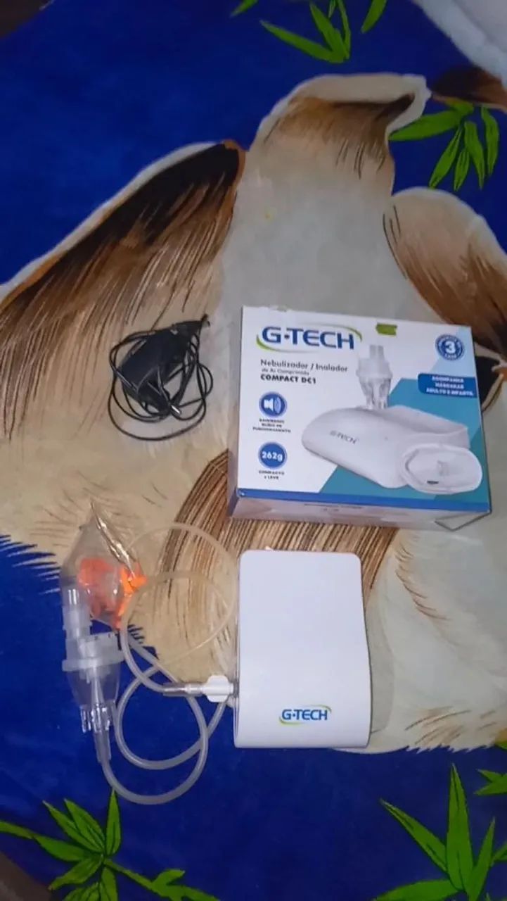 Nebulizador e Inalador G-Tech DC1 - Foto 2
