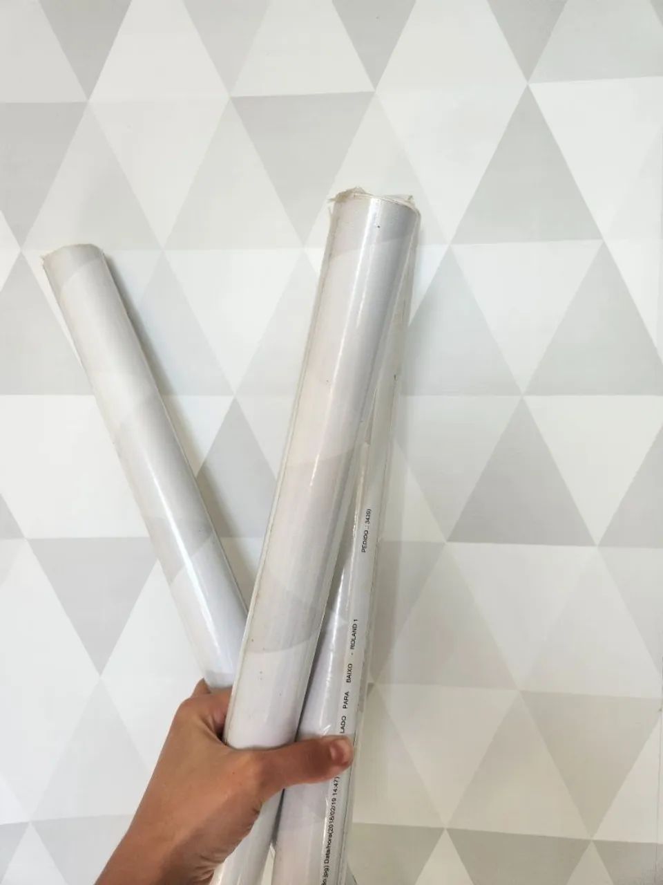 Papel de parede geométrico