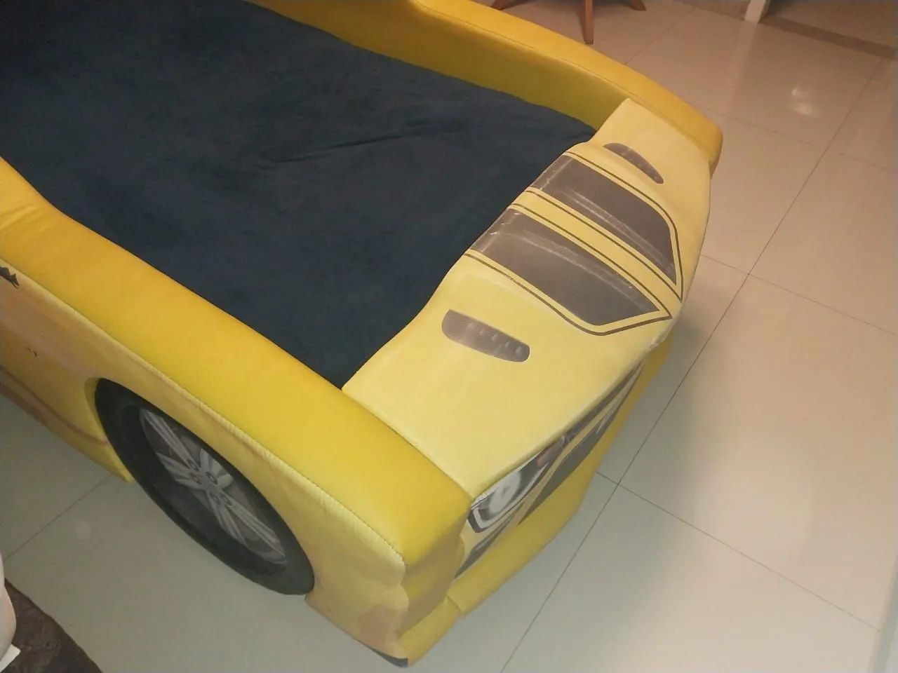 Cama bumblebee car de solteiro  - Foto 3