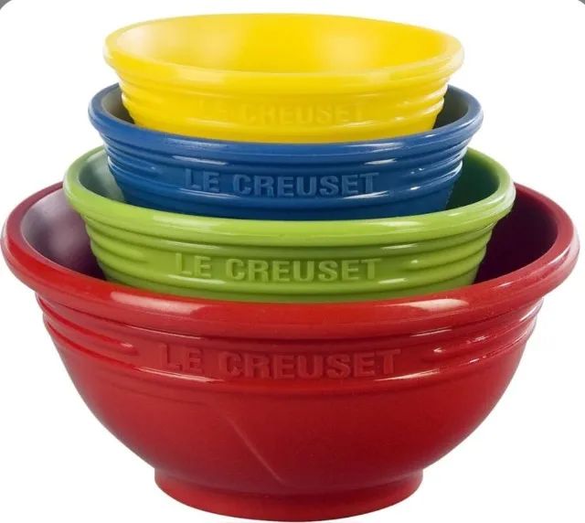 Set Bowls Medidores Silicone Le Creuset
