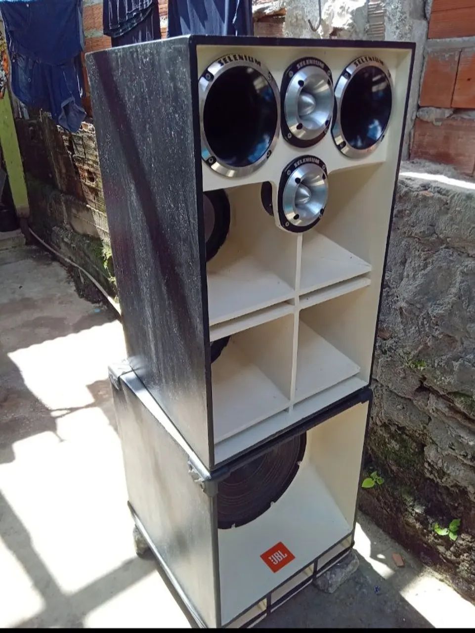 Caixa de Som Profissional Completa - JBL e Selenium - Foto 2