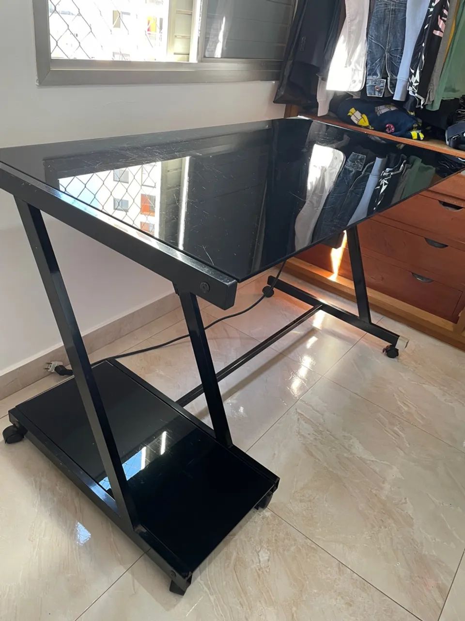 Mesa de vidro para escritório - Foto 3