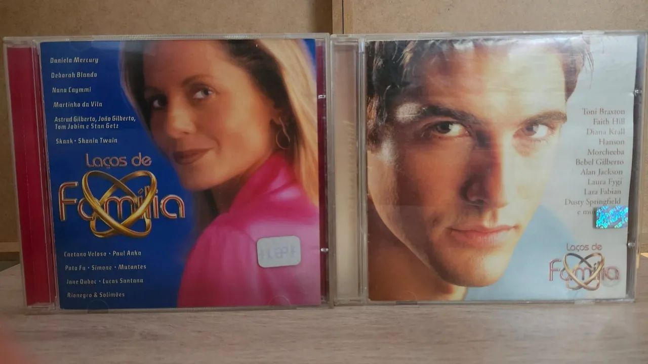 Novela Laços de família - CD nacional e internacional 2000