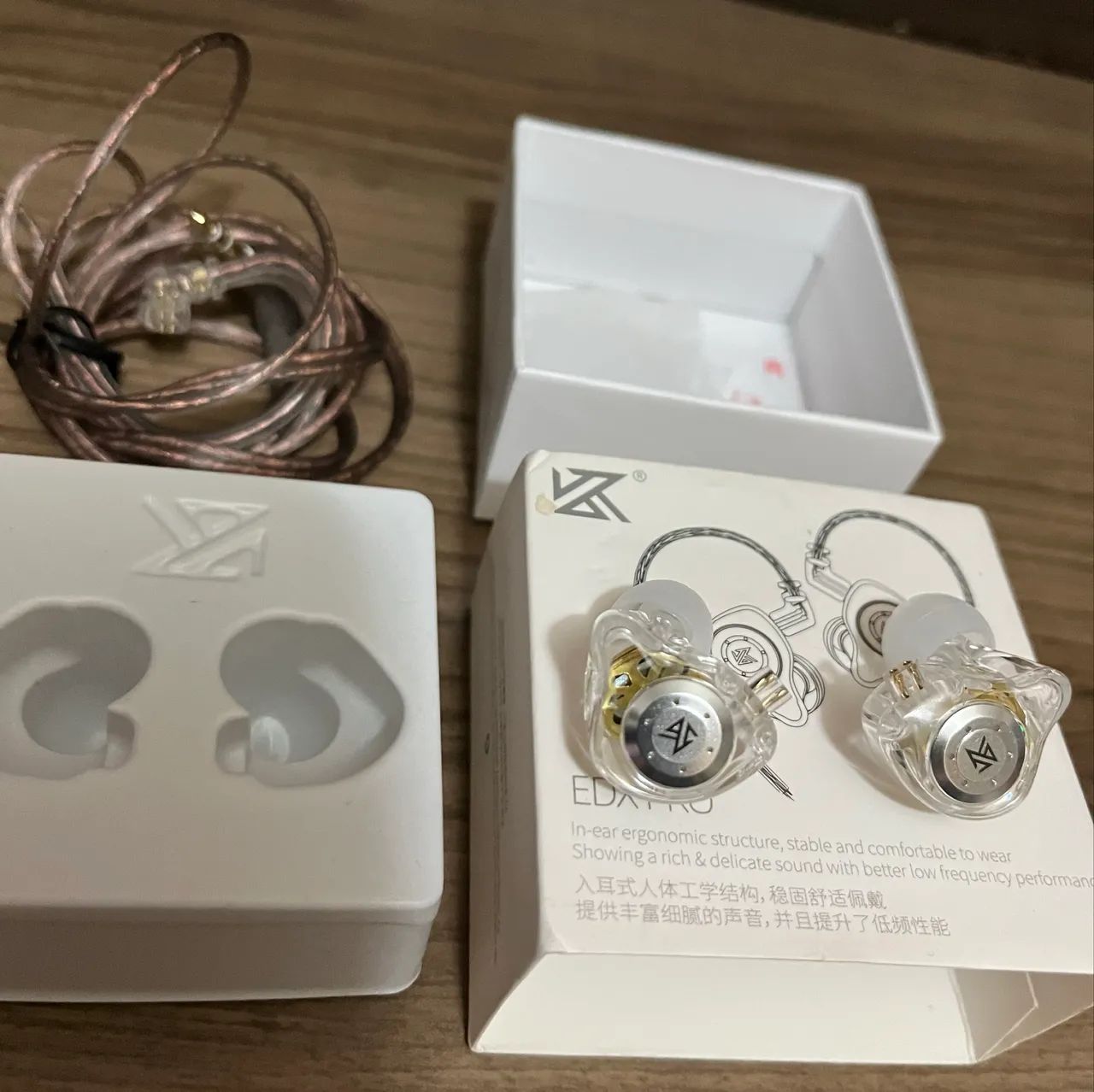 Fone de Ouvido KZ EDX Pro - Foto 6