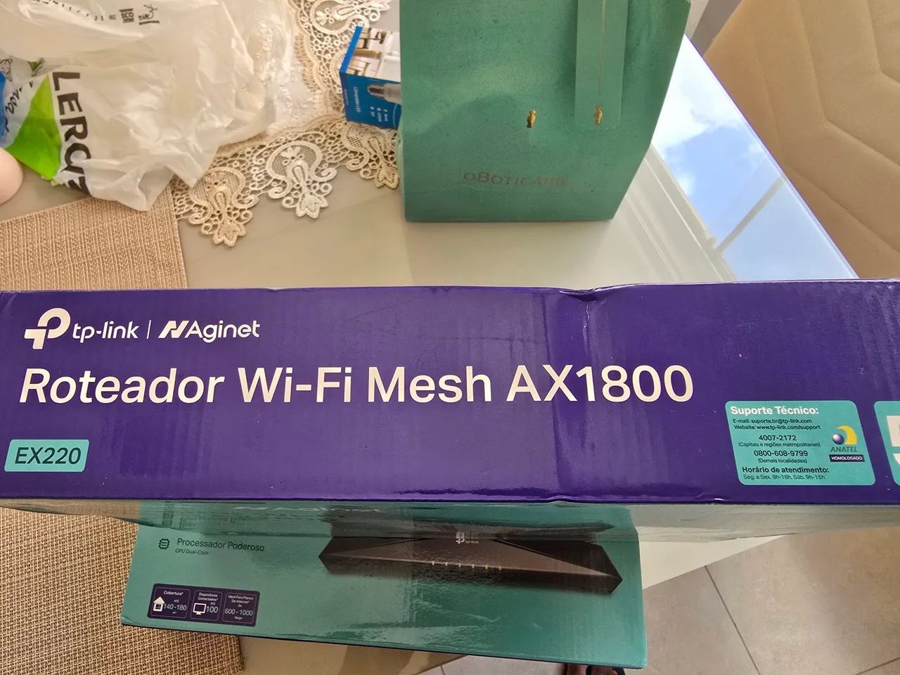 Roteador TP-Link Archer AX1800 EX220 Wi-Fi 6 - Foto 5