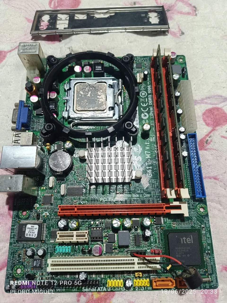 Kit 775 2 Quad 9550 G41 2x4GB DDR3
