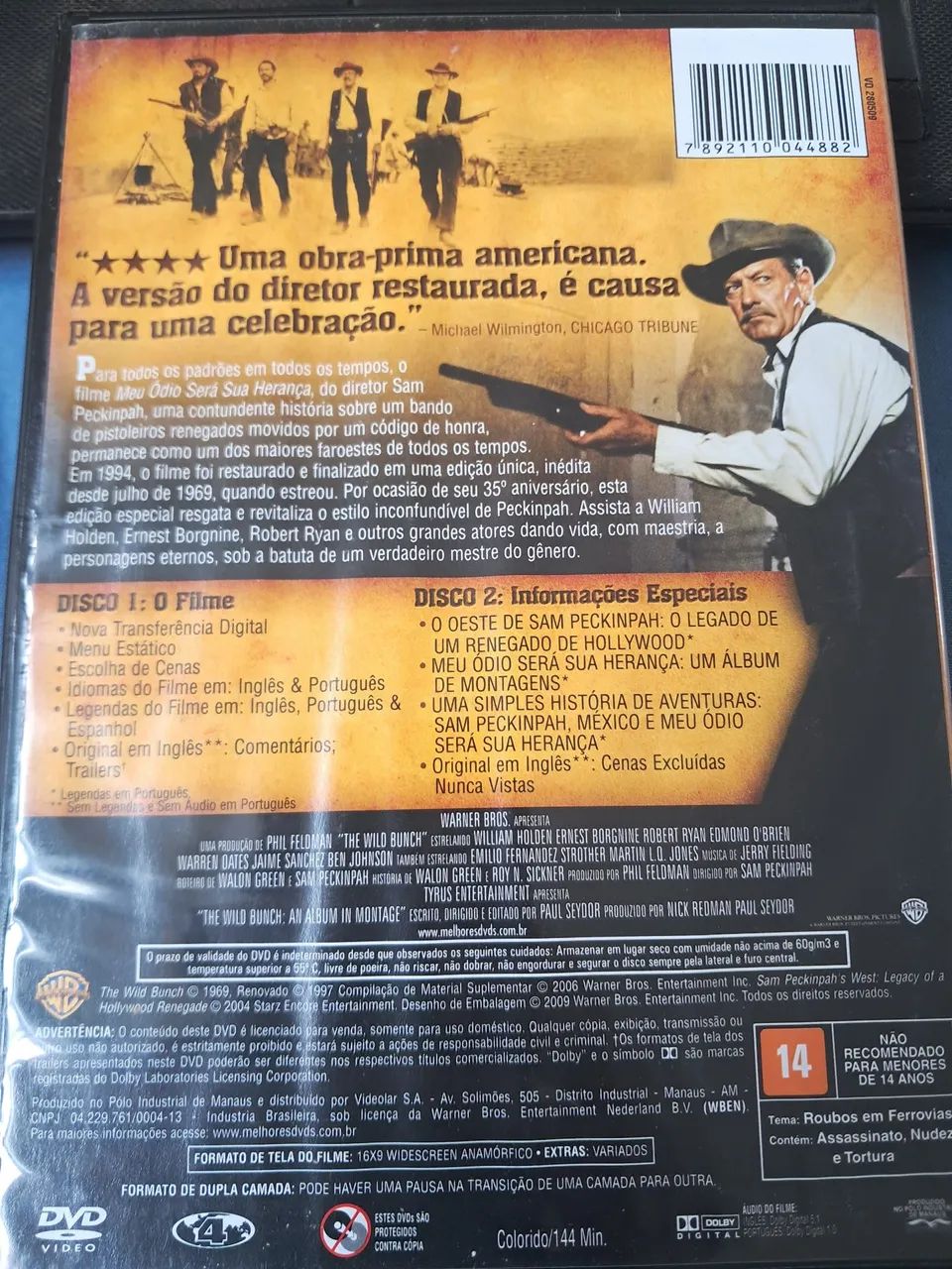 Dvd Meu ódio será sua herança - Foto 2