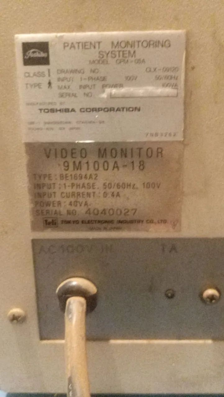 Monitor pvm Toshiba 9 pol. Raro - Foto 2