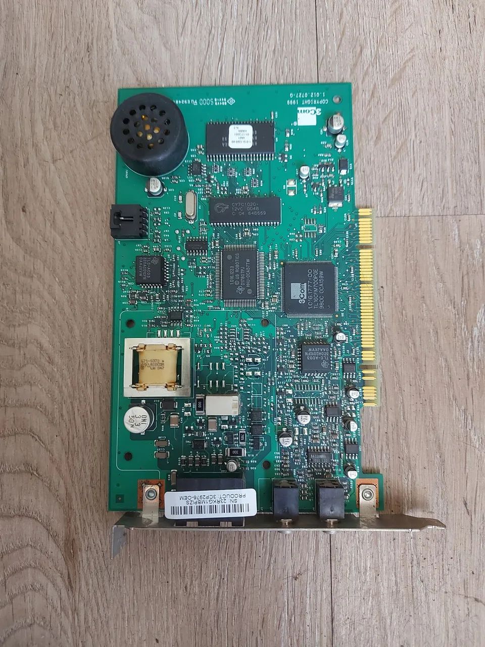 Placa Fax Modem Antiga da USRobotics interface ISA PCs 486  - Foto 2