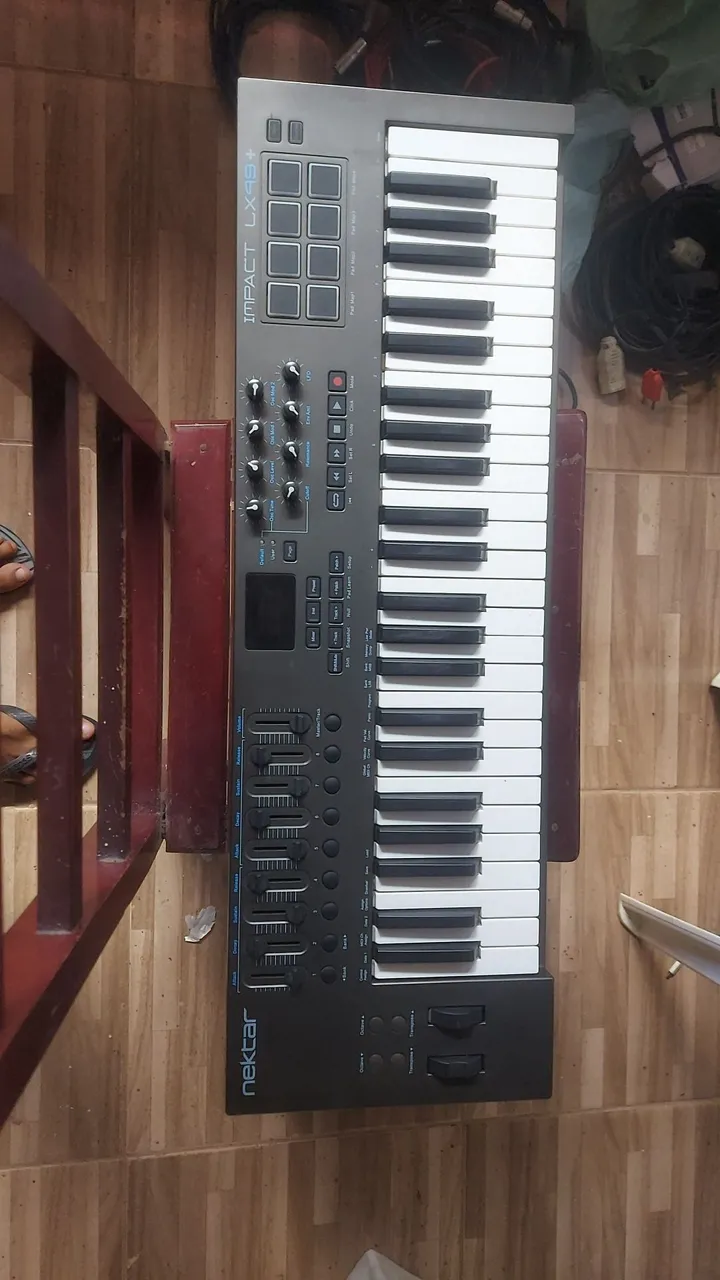 Teclado controlador midi