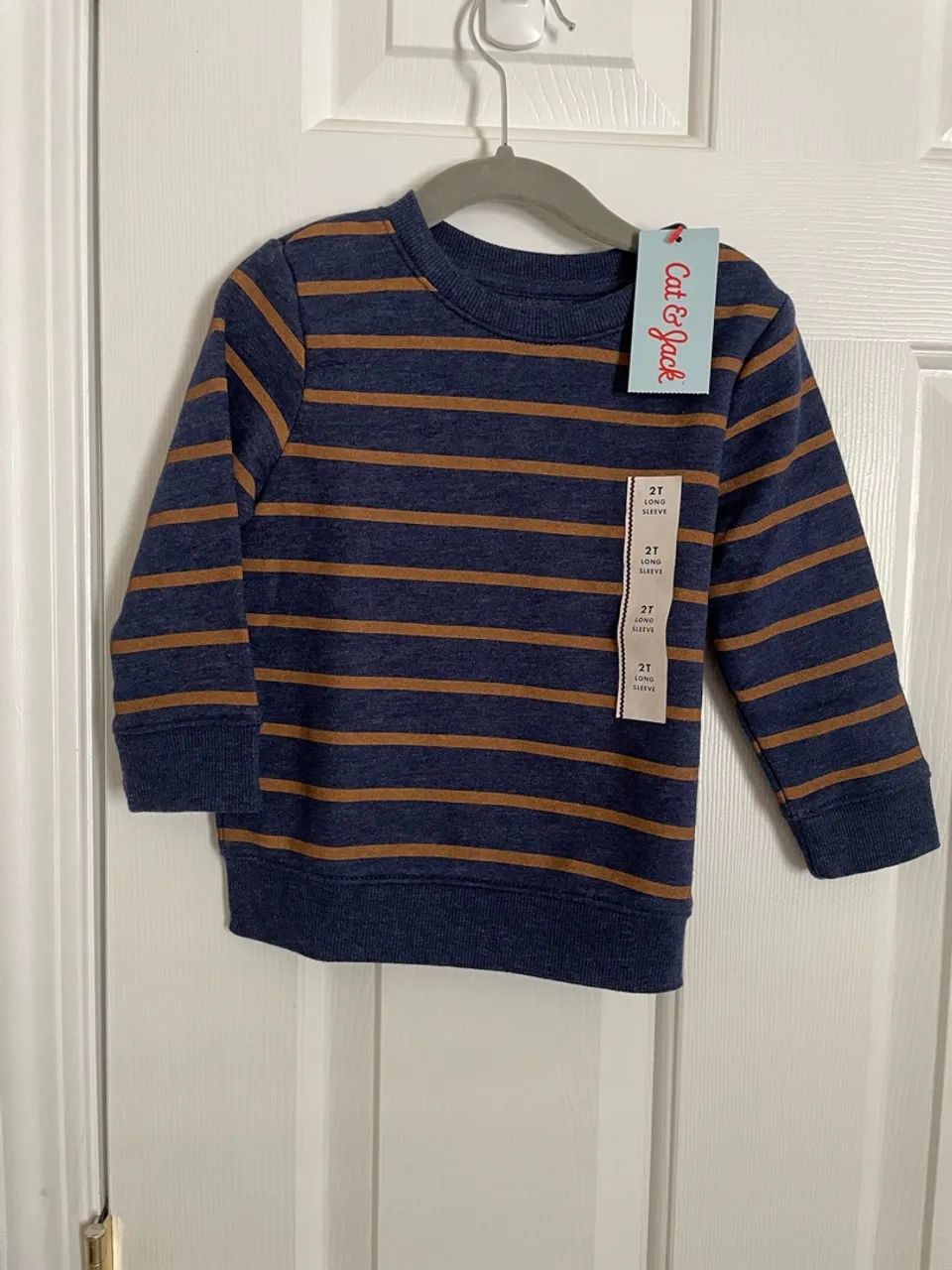 Moletom Blusa de frio listrada Cat & Jack importada nova