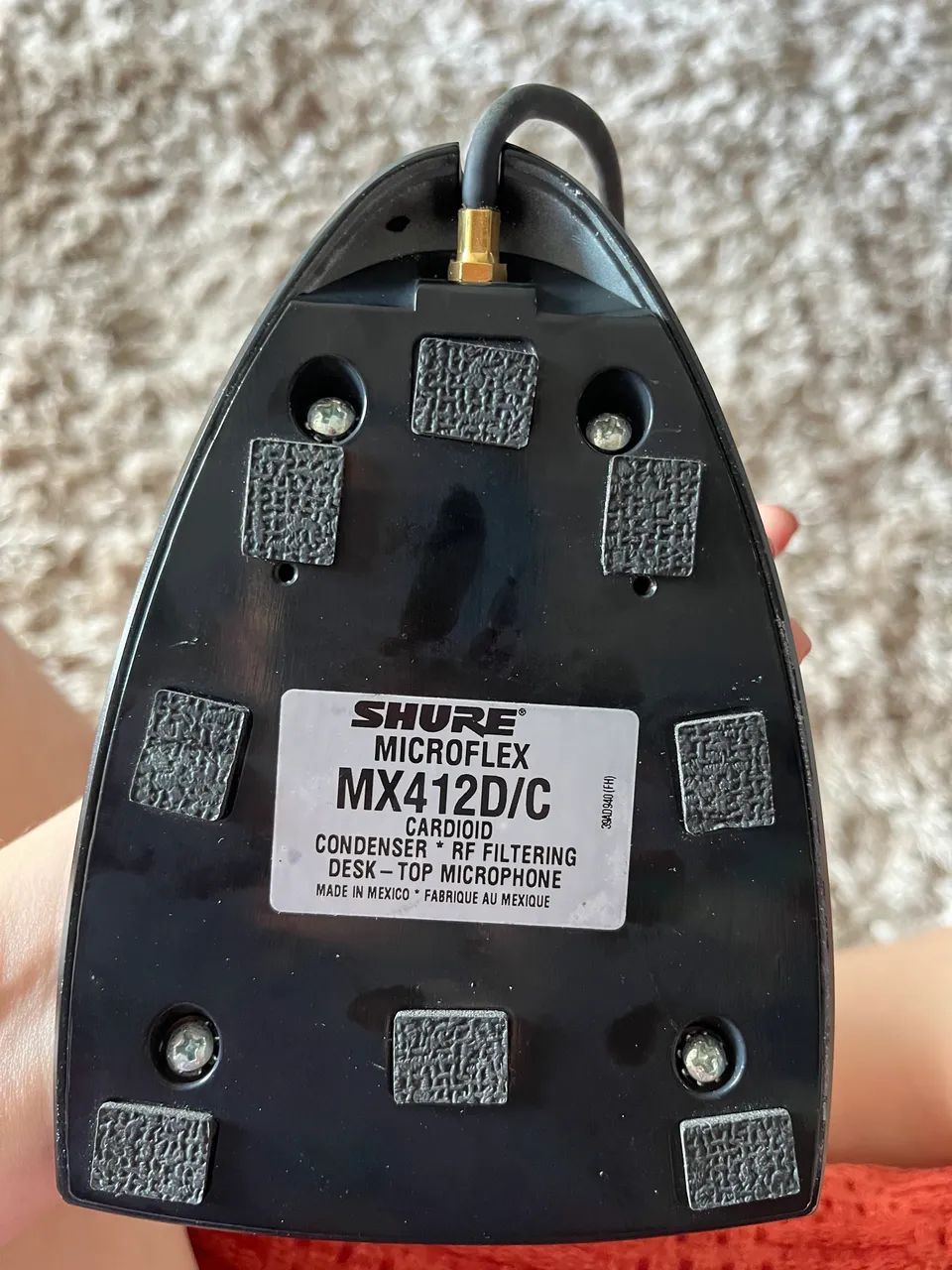 Microfone shure MX 412 D/C - Foto 3