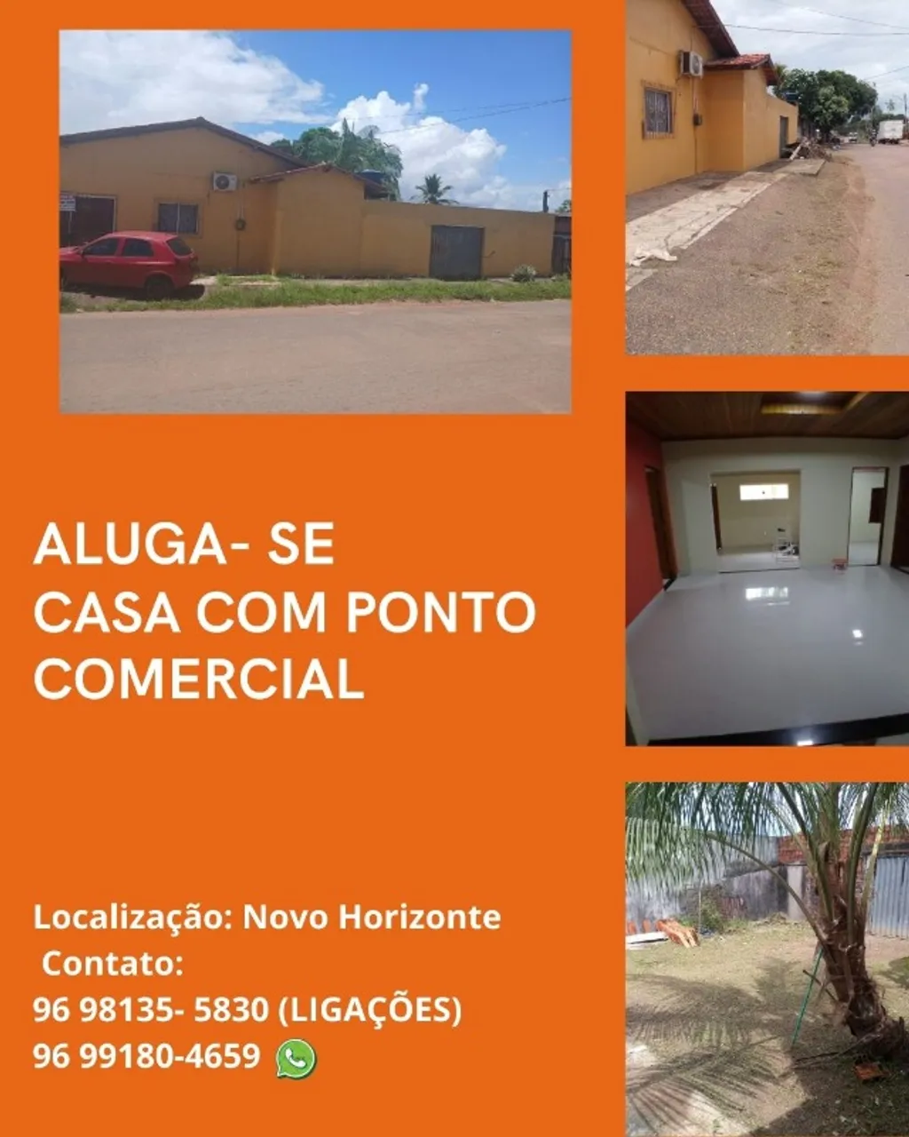 Aluga- se casa com ponto comercial