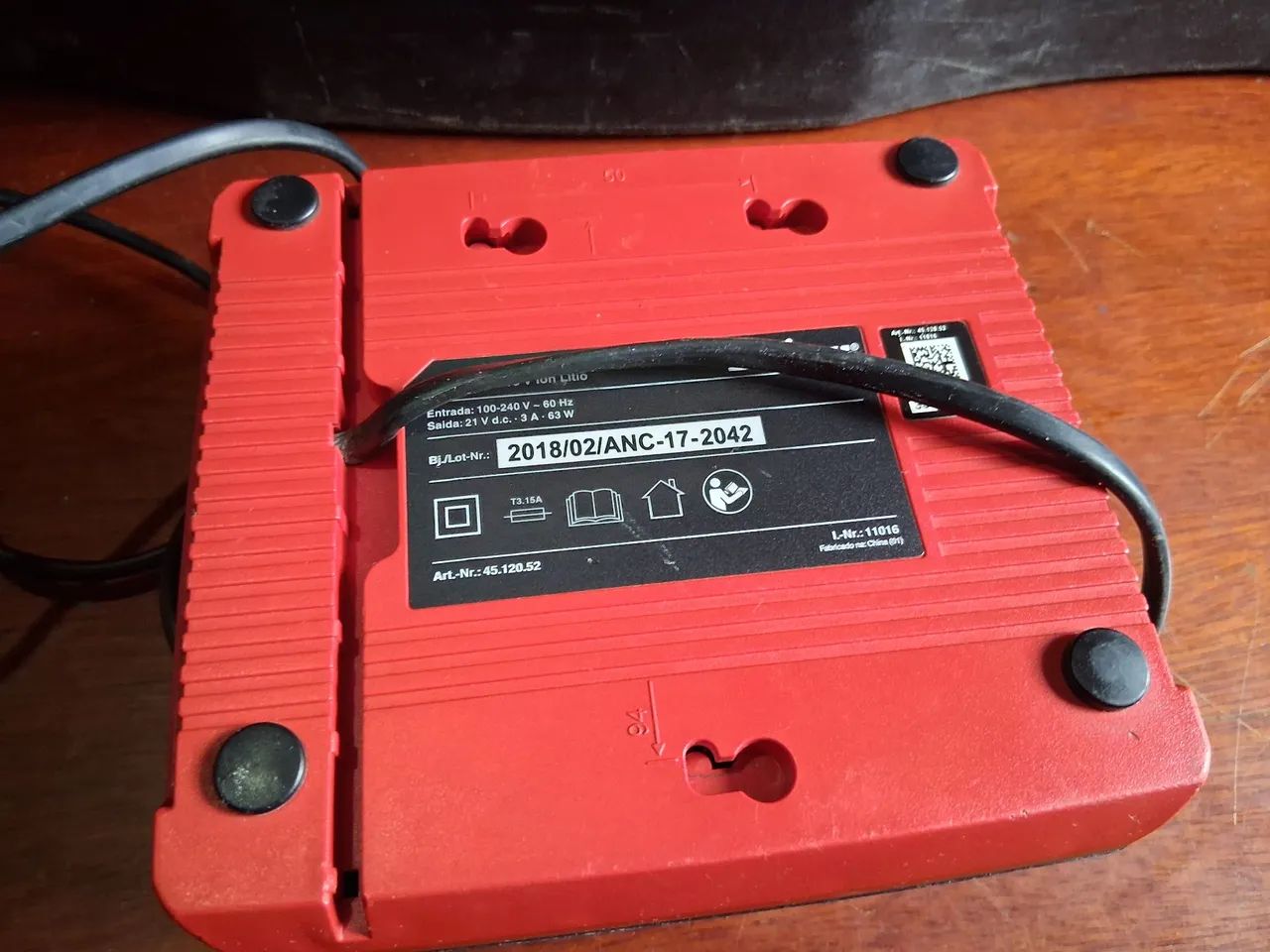 Carregador e bateria einhell  - Foto 2