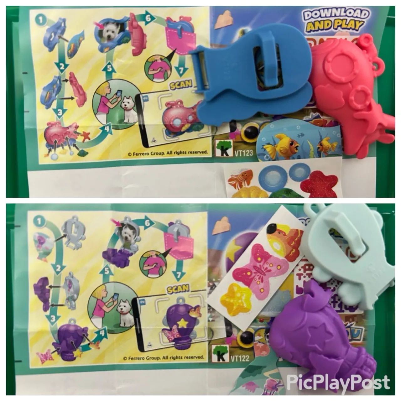 Brinquedo Kinder Joy coleção surpresas do mundo - Foto 3