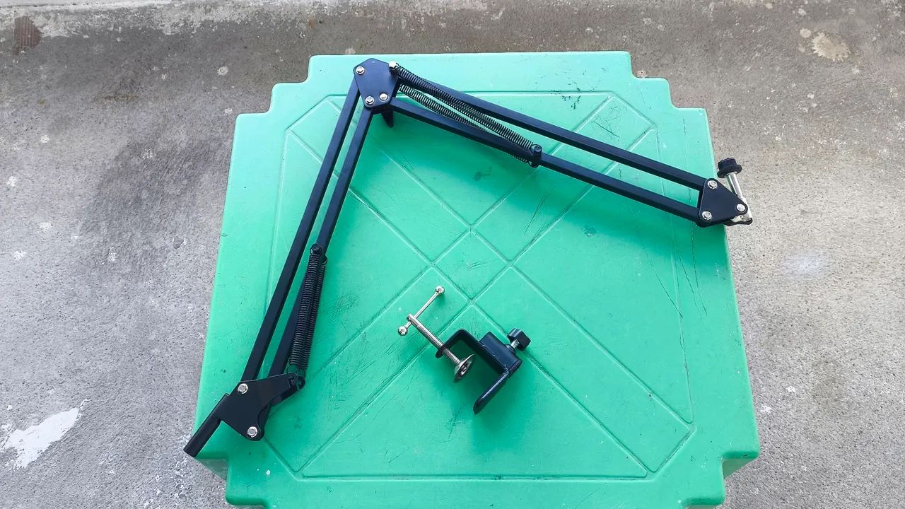 Suporte Braço Articulado de Microfone para Mesa - Foto 3