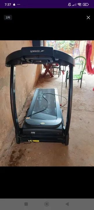 Esteira Elétrica speedo t6  - Foto 2