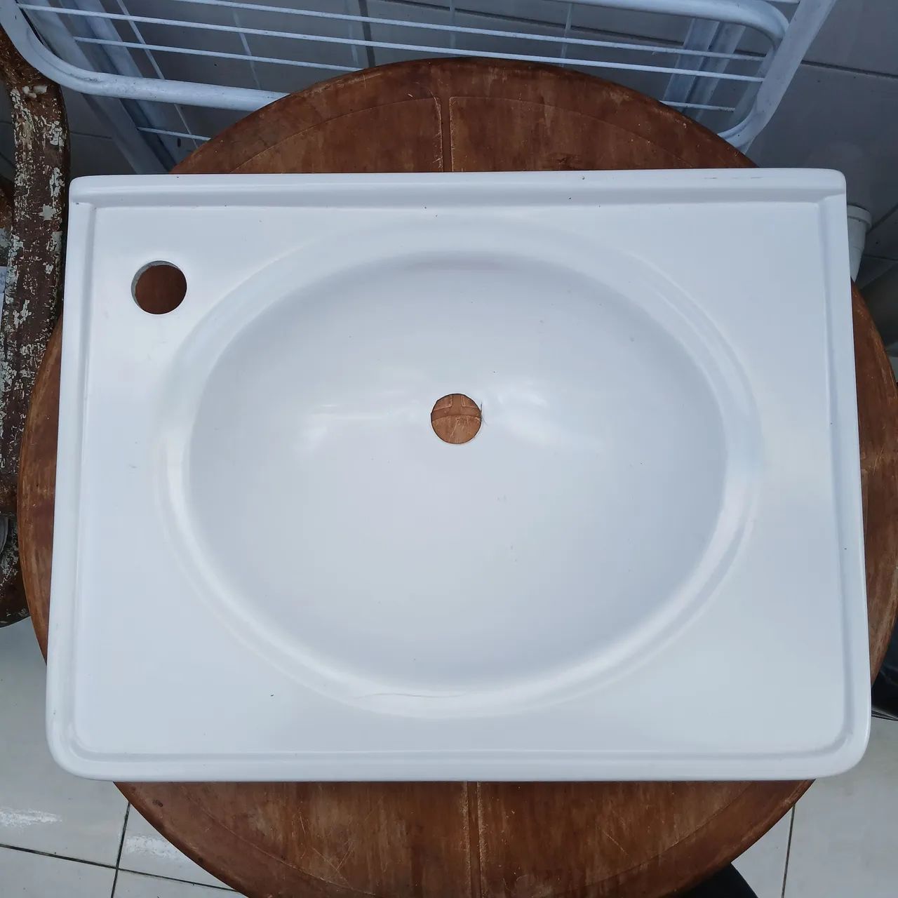 Pia lavabo banheiro pequena