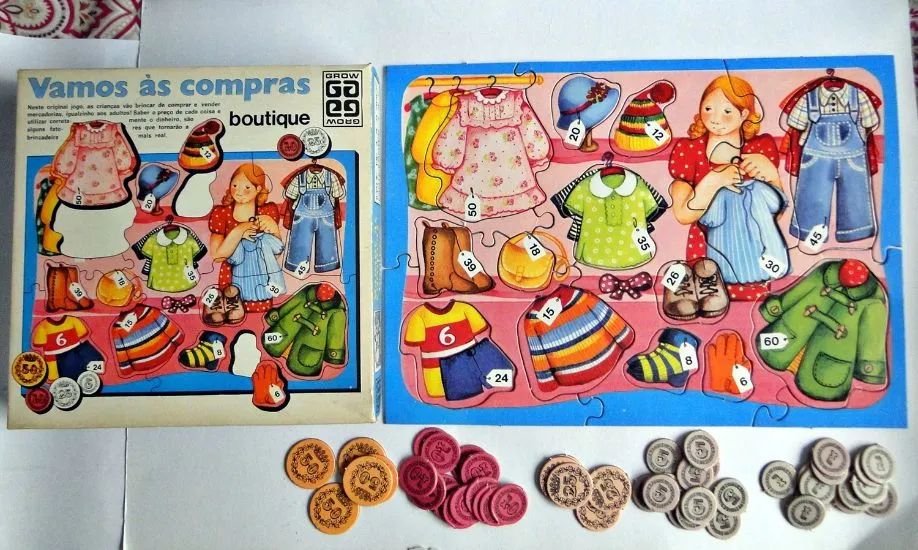 Jogo Vamos às compras boutique