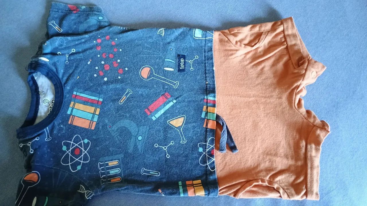  Roupa Bebê 1 a 3 meses - Tip Top - Menino