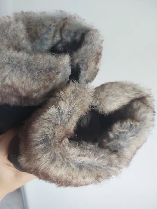 bota anabela preta - Foto 4