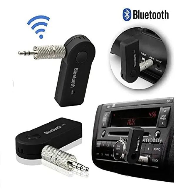 Adaptador Bluetooth P/ Carro P2 Som com bateria