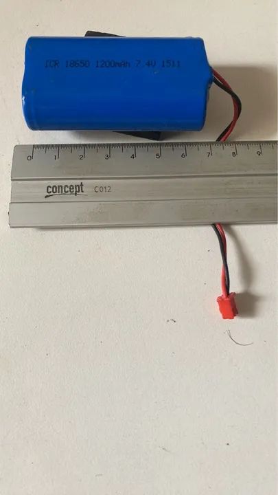Bateria de lítio 7.4V 1200mAH