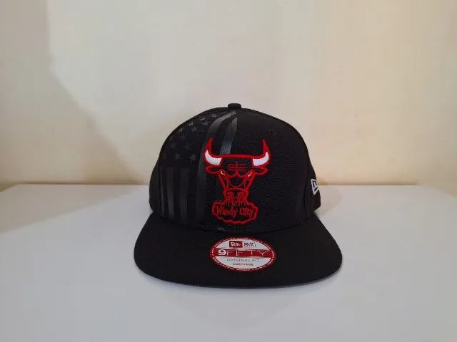 Boné New Era Aba Reta NBA Chicago Bulls Original
