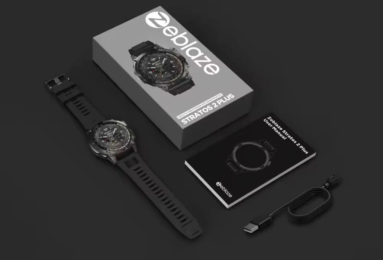 SMARTWATCH ZEBLAZE STRATOS 2 PLUS - Foto 3