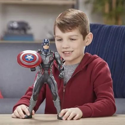 Capitão América Shield Blast Eletrònico Hasbro - Foto 5