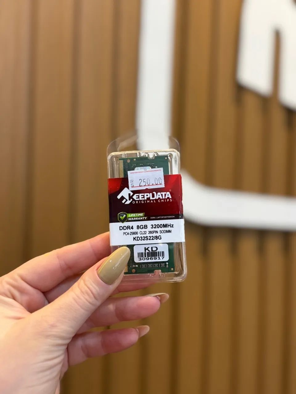 Keepdata 8GB DDR4 3200MHz RAM Memory64302740471169120