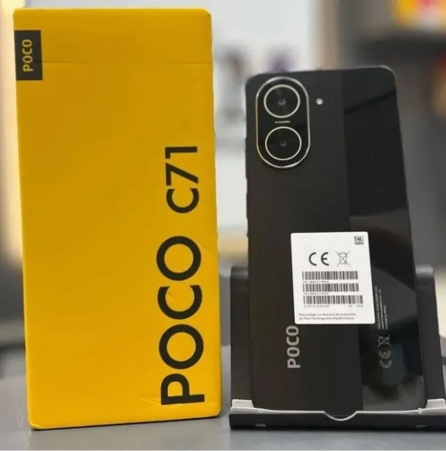 Poco c71 4g 4/128 Black global