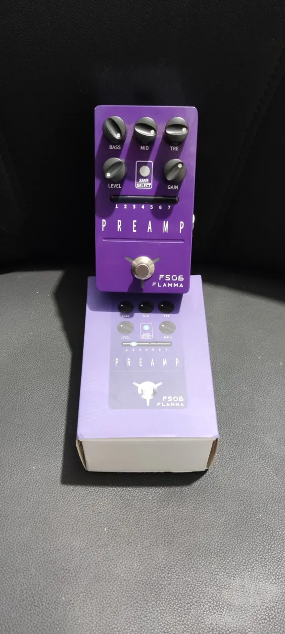 Pedal para guitarra Flamma FS06 Preamp
