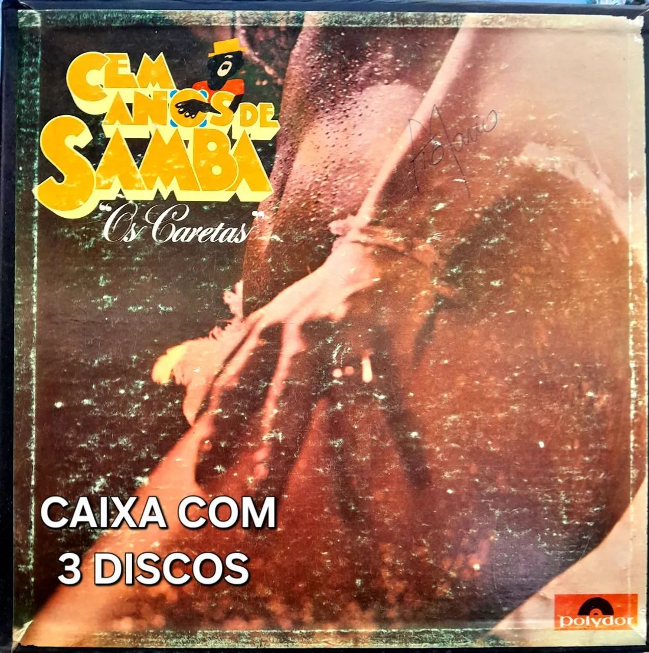 LOTE COM 6 ALBUNS DE SAMBA 