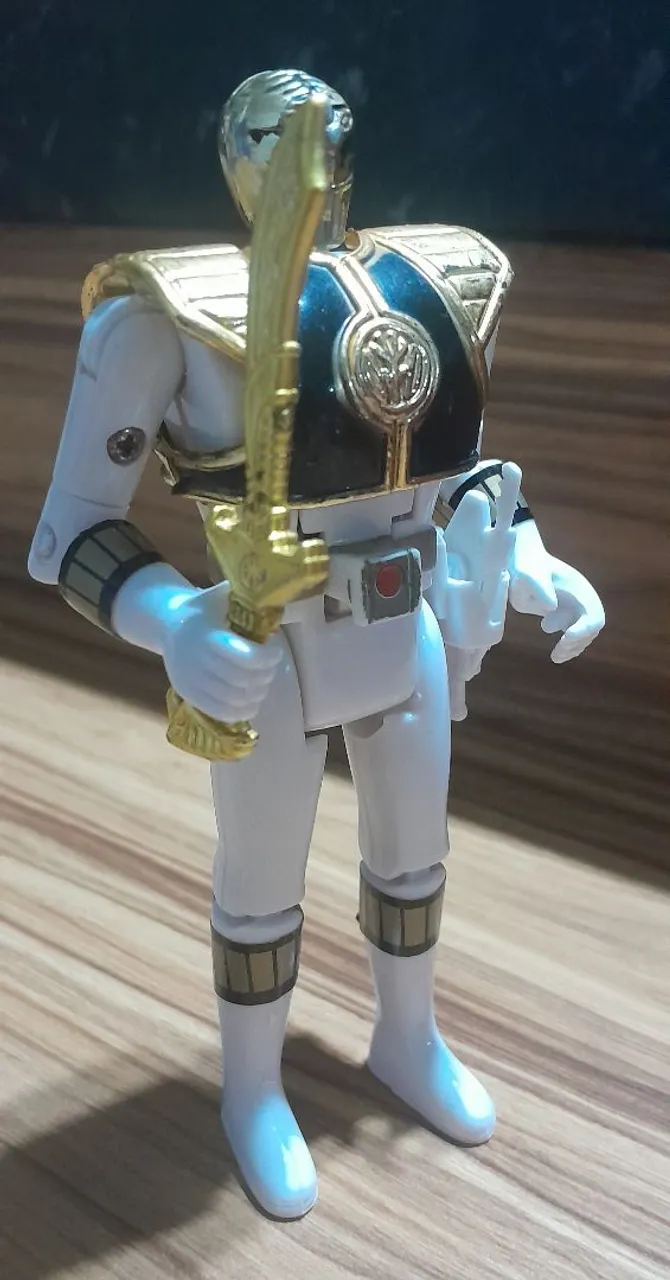 Action Figure Power Rangers Branco