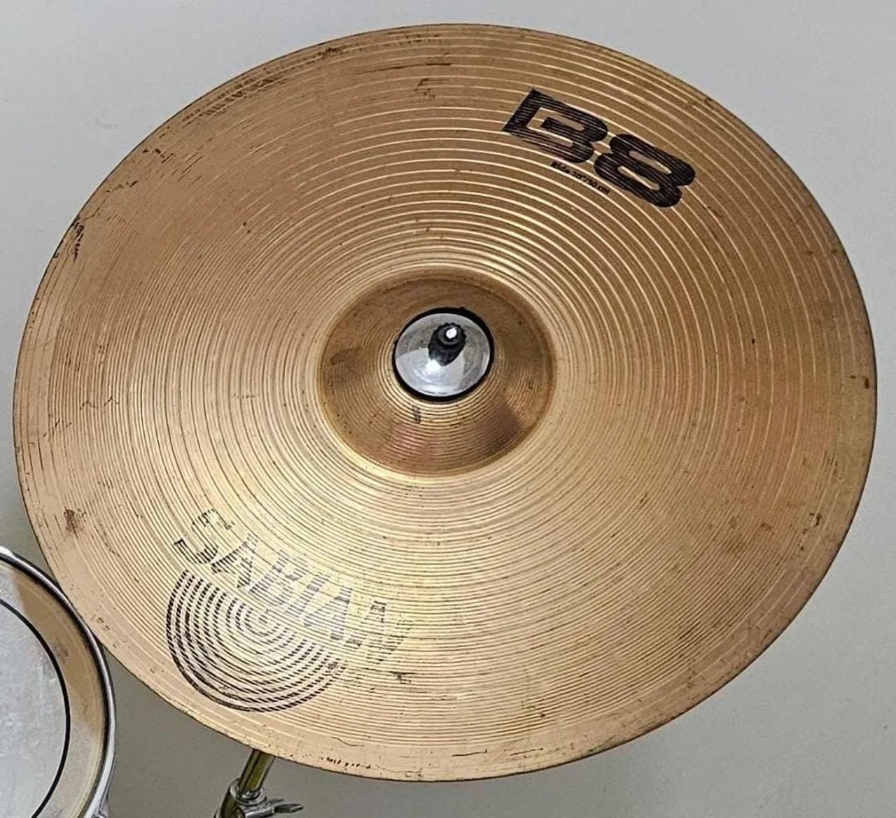 Bateria XPro + Pearl + Sabian Amarela revisada e higienizada - Foto 3