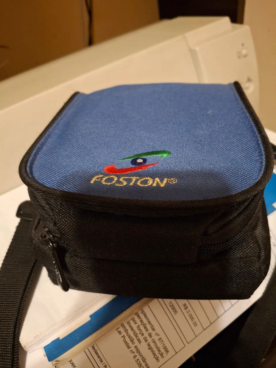 TOCA CD PORTÁTIL E RÁDIO AM/FM COM BOLSA DE TRANSPORTE NOVÍSSIMO E RARO - Foto 3