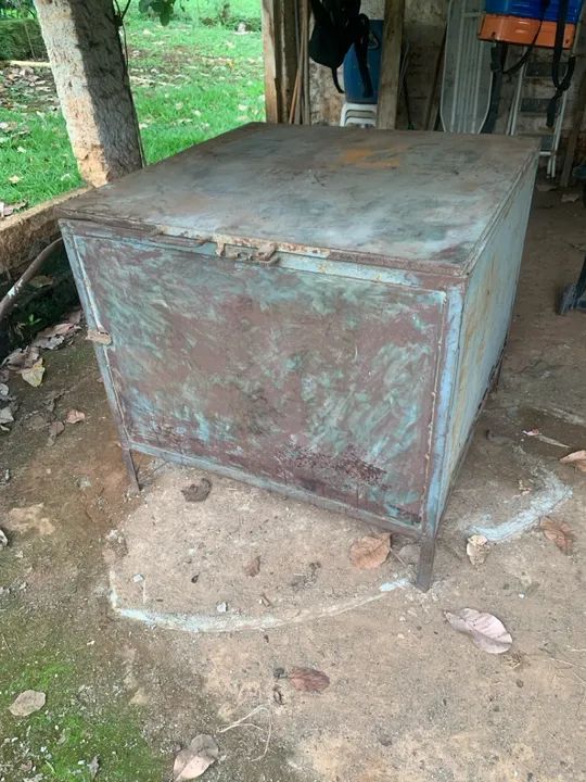 Latão caçamba de ferro para lixo entulho 